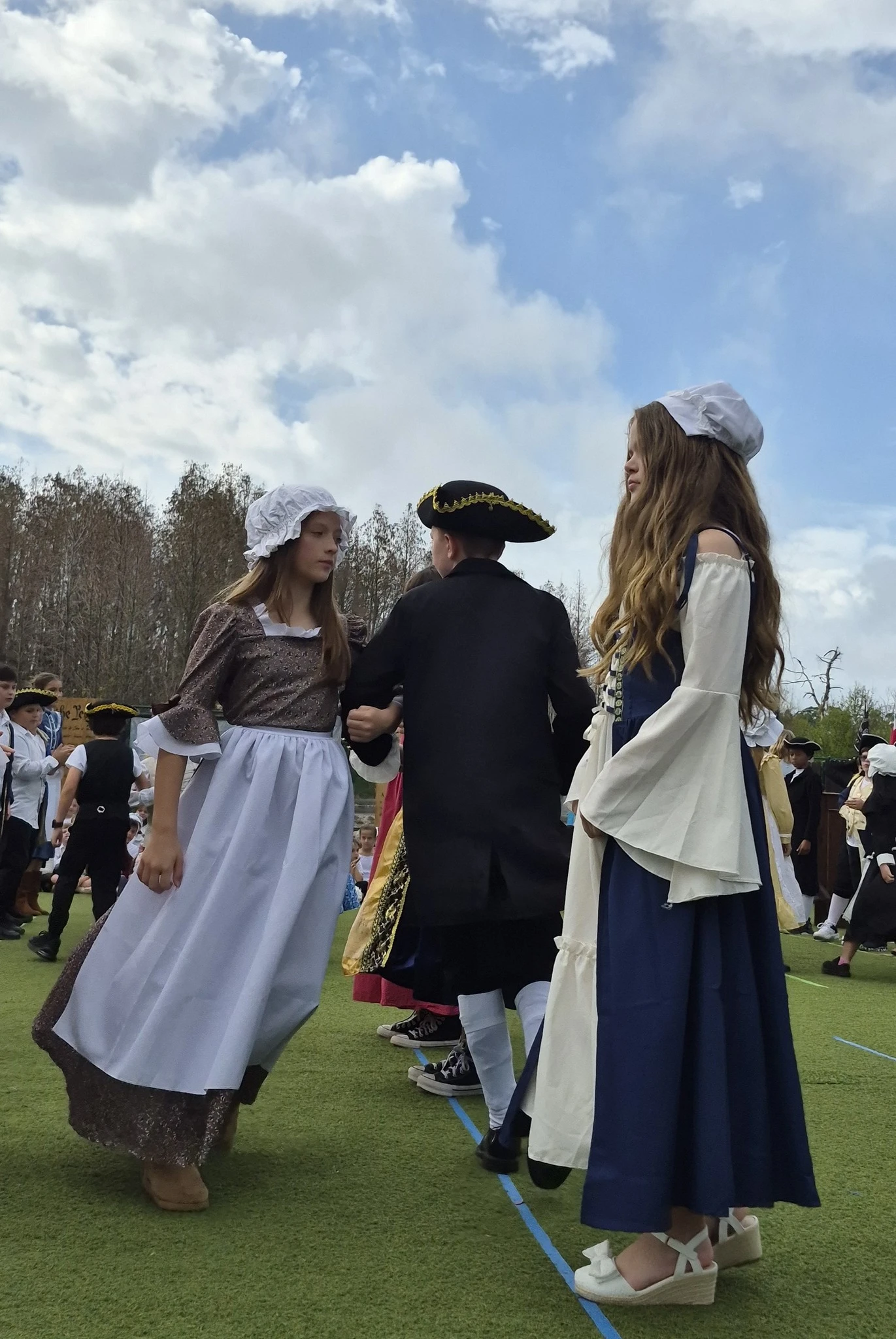 Genesis Prep Colonial Day performance pairs